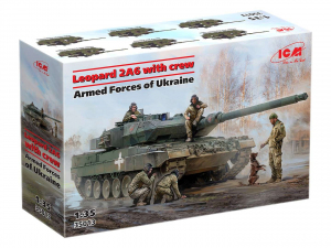 ICM 35013 Leopard 2A6 with Crew - Armed Forces of Ukraine 1/35