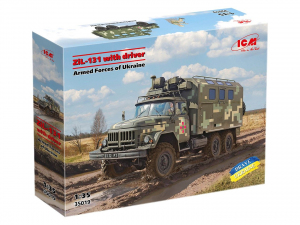 ICM 35019 ZiL-131 with Driver - Armed Forces of Ukraine 1/35