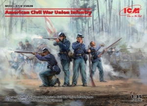 American Civil War Union Infantry ICM 35020 in 1-35