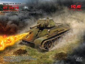OT-34/76 Soviet flamethrower tank ICM 35354 in 1-35