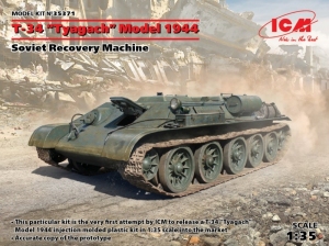 Soviet Recovery Machine T-34 Tyagach Model 1944 ICM 35371 