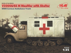 Ambulance Truck V3000S/SS M Maultier model ICM 35414