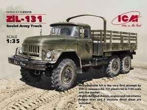 ZiL-131 Soviet Army Truck model ICM 35515 in 1-35