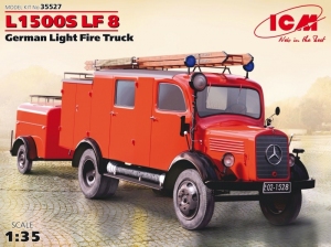L1500S LF8 German Light Fire Truck model ICM 35527 in 1-35