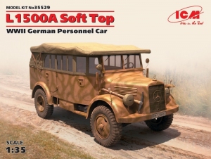 L1500A Soft Top German Personnel Car model ICM 35529 in 1-35