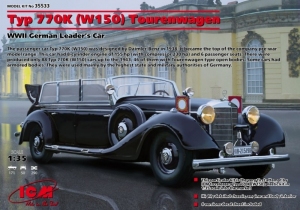 Typ 770K W150 Tourenwagen German Leaders Car model ICM 35533