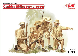 ICM 35563 Gurkha Rifles ( 1944) - 4 figures 1/35