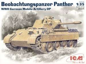 ICM 35571 Beobachtungspanzer Panther WWII German mobile Artilery OP