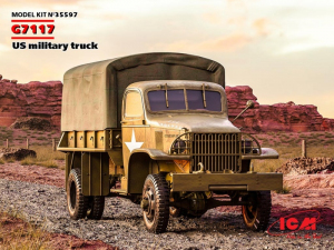 G7117 US military truck model ICM 35597 in 1-35 