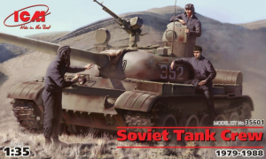 Soviet Tank Crew 1979-1988 model ICM 35601 in 1-35