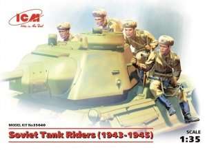Soviet Tank Riders 1943-45 - Figure in scale 1-35 ICM 35640