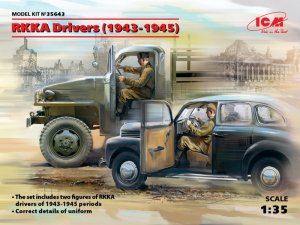 RKKA Drivers 1943-45 ICM 35643 in 1-35