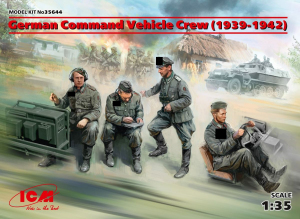 ICM 35644 German Command vehicle crew 1939-42 1/35 