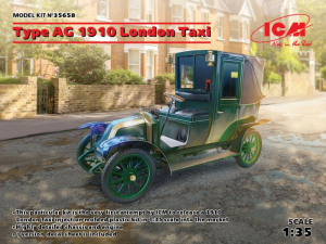 Type AG 1910 London Taxi model ICM 35658 in 1-35