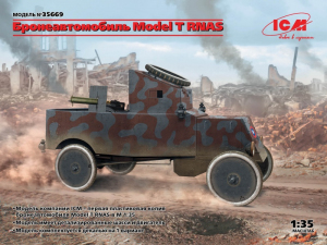 Model T RNAS Armoured Car model ICM 35669 in 1-35