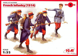 ICM 35682 French Infantry 1914 1/35