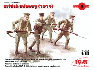 British Infantry 1914 ICM 35684 in 1-35