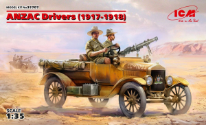 ICM 35707 ANZAC Drivers (1917-1918) 2 figures 1/35