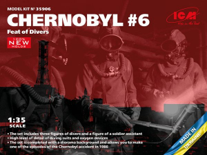 ICM 35906 Chernobyl 6 Feat of Divers model 1-35