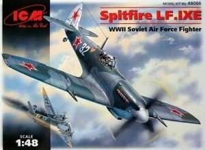 Spitfire LF.IXE WWII Soviet Air Force Fighter in scale 1-48