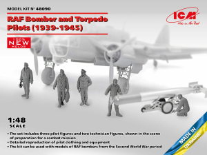 ICM 48090 RAF Bomber & Torpedo pilots 39-45 1/48 