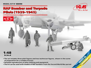 ICM 48090 RAF Bomber & Torpedo pilots 39-45 1/48