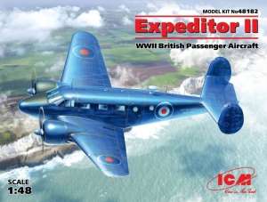 Beechcraft C-45F Expeditor II model ICM 48182 in 1-48