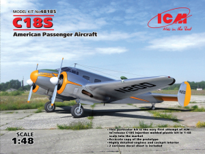 ICM 48185 C-18S, American Passenger Aircraft 1/48