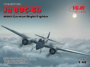 Ju 88C-6b Night Fighter model ICM 48239 in 1-48