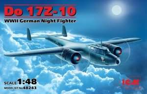 ICM 48243 Do 17Z-10 WWII German Night Fighter