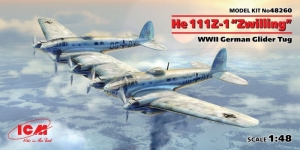 Heinkel He 111Z-1 Zwilling model ICM 48260 in 1-48