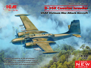 ICM 48279 B-26K Counter Invader.UASF Vietnam war 1/48