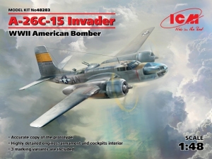 American Bomber A-26C-15 Invader model ICM 48283 in 1-48