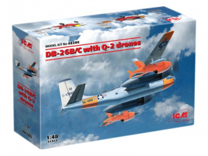 ICM 48286 Samolot DB-26B/C z dronami Q-2 model 1-48