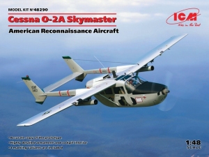 Cessna O-2A Skymaster model ICM 48290 in 1-48