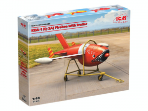 KDA-1 (Q-2A) Firebee with trailer model ICM 48400 in 1-48