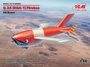 ICM 48402 Q-2A ( KDA-1) Firebee, US Drone 2airplan 1/48