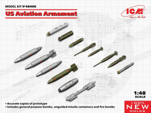 ICM 48406 US Aviation armament 1/48