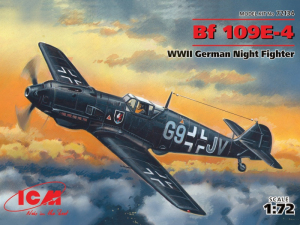Bf 190E-4 Night Fighter model ICM 72134 in 1-72