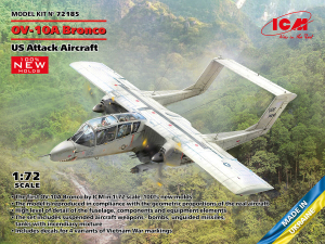 ICM 72185 OV-10A Bronco.US Attack aircraft 1/72