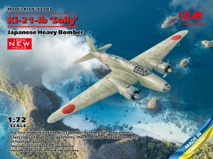 ICM 72203 Ki-21-Ib Sally.Japan heavy bomber 1/72