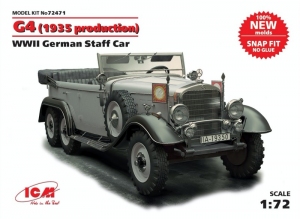 G4 1935 production WWII German Staff Car model ICM 72471