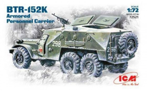 BTR-152K Armored Personnel Carrier model ICM 72521 in 1-72 