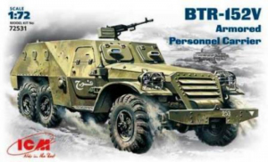 BTR-152V Armored Personnel Carrier model ICM 72531 in 1-72