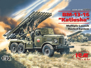 BM-13-16 Katiusha model ICM 72571 in 1-72