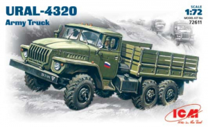 URAL-4320 Army Truck model ICM 72611 in 1-72