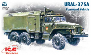 ICM 72712 URAL 375A Command Vehicle 1/72 