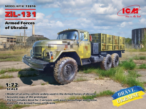 ICM 72816 ZiL-131 Military Truck of the Armed Forces of Ukraine