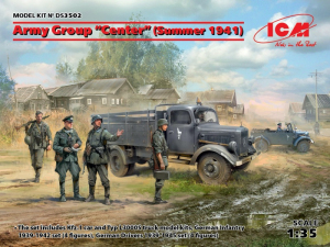 Army Group Center Summer 1941 model ICM DS3502 in 1-35