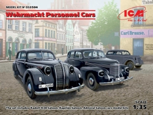 Wehrmacht Personnel Cars model ICS DS3504 in 1-35